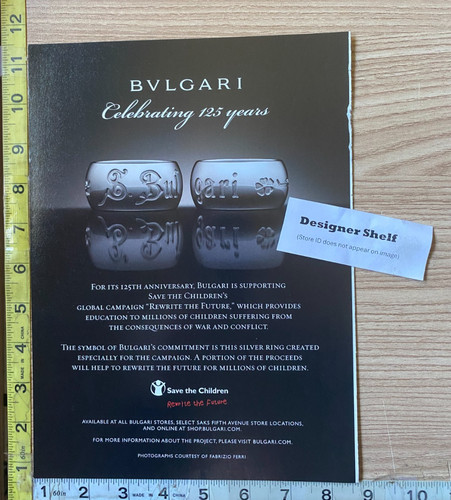 Bvlgari save the children - save,
