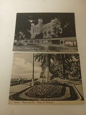 Lotto 2 Cartoline San Remo Bianco e Nero Anni 50 Viaggiate 