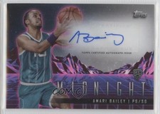 2023-24 Topps Midnight Rookie Horizon Signatures Amari Bailey #RHS-AMB Auto RC