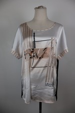 LAURA BIAGIOTTI DONNA MAGLIA COTONE 2XL WOMAN COTTON T-SHIRT CASUAL MANICA CORTA