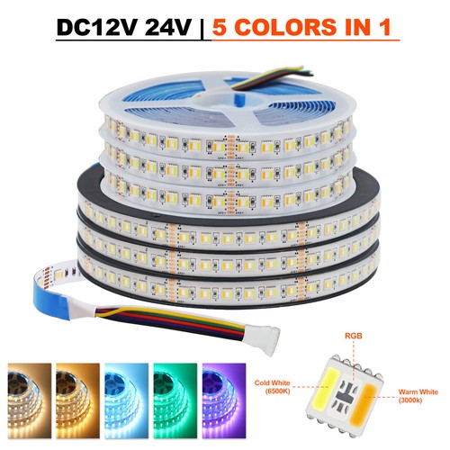 Striscia led rgb cct 5in1 - 5m,