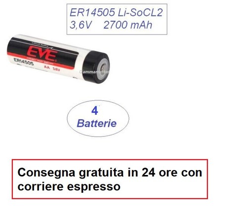 Batterie litio stilo aa - batterie,