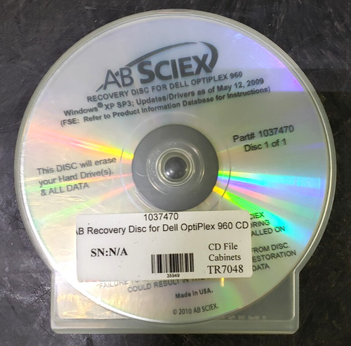 Disco recupero per cd - di, ab