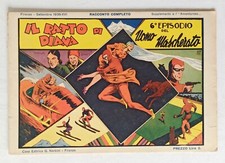 L' UOMO MASCHERATO " Il ratto di Diana " n.6  Ed. Nerbini 1938  !!!!!! 