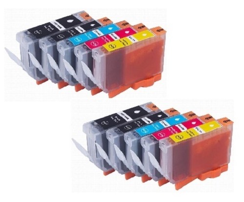 10x inchiostro per canon pixma - per,