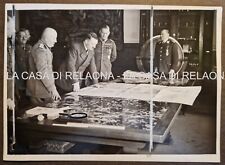 FOTO FOTOGRAFIA MUSSOLINI + HITLER A SALISBURGO - ANNO 1942