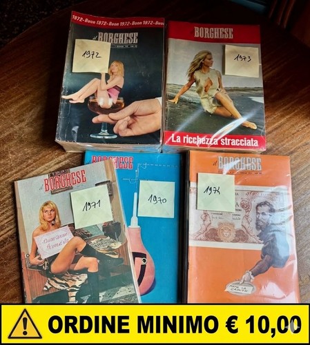 Borghese rivista 1970 1974 - rivista, 1970-1974