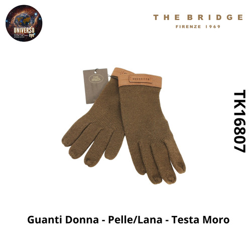 Guanti donna pelle lana - -,