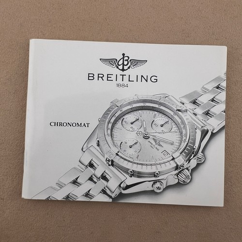 Libretto booklet breitling - booklet,