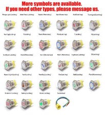 22mm 12V 24V Auto Interruttore