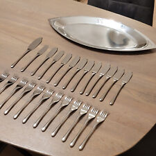 GOTTINGHEN Set 26 Posate Pesce - ACCIAIO 18/10 - Senza Scatola