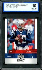 Carta Tom Brady 2005 Upper