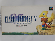 FINAL FANTASY V 5 SUPER FAMICOM SNES IMPORT GIAPPONESE JP JAP ORIGINALE SHVC-F5