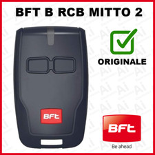 TELECOMANDO BFT B RCB 2TASTI MITTO RADIOCOMANDO CANCELLO D111904 ?ORIGINALE?