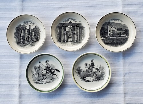 Raro set antichi vassoi - raro,