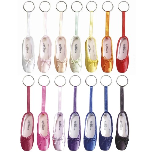 Danca pointe shoe keyring - so,