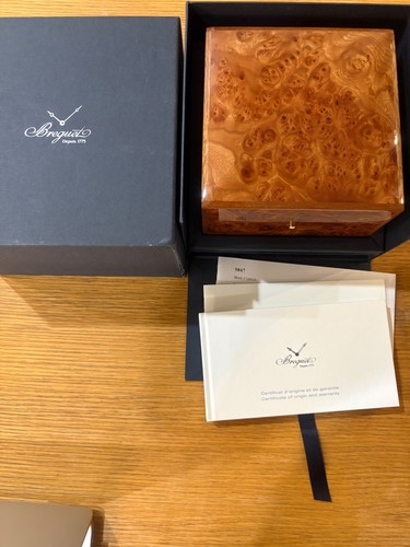 Breguet watch box - watch,