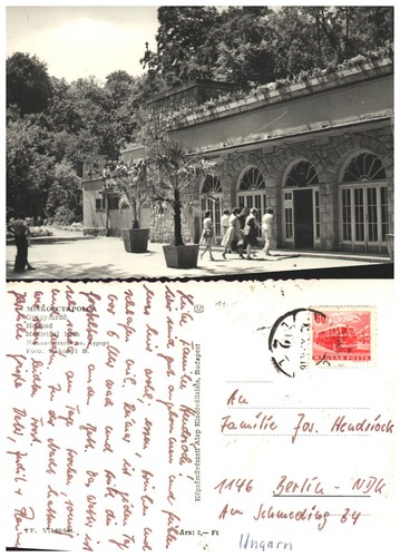 Miskolctapolca ungheria 1969 - miskolctapolca,
