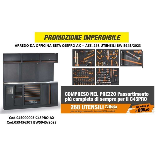 Combinazione arredo officina - arredo,