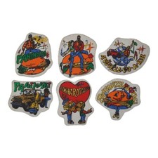 *HH* Lotto 6 Toppe patch vintage paninari paninaro anni '80 toppa stemma milano