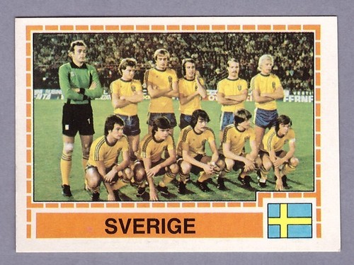 Sverige team figurine panini - team,