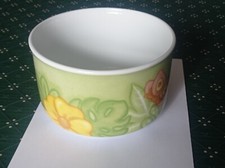 THUN Biscottiera Senza Coperchio Ciotola Farfalla Fiore Fuori Produzione Vintage