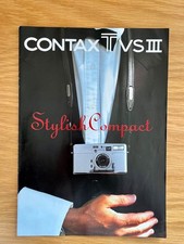 Catalog CONTAX TVS III Camera