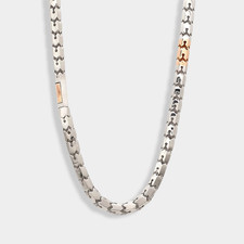 Collana in platino elegante