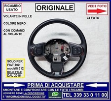 VOLANTE STERZO IN PELLE