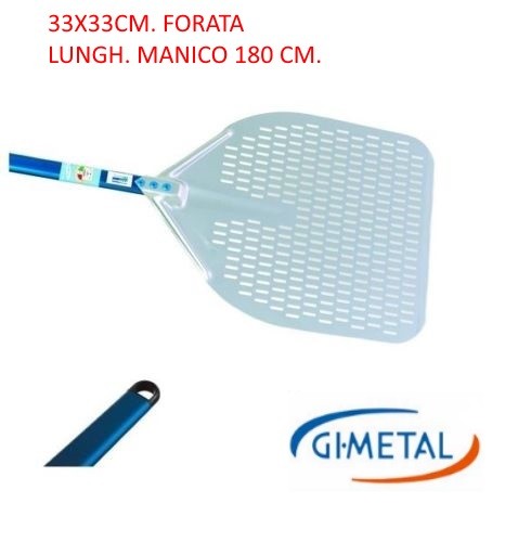 Gimetal pala pizza forata - gimetal,