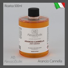 RICARICA PROFUMO AMBIENTE CASA PER DIFFUSORI BASTONCINI 500ML ARANCIO CANNELLA