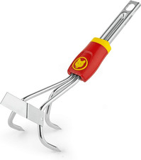 Wolf-Garten 71AIA002650 LB-M Coltivatore Sarchiatore, Rosso/Argento, 12.5X18.1X2