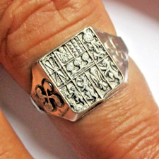 Bague chevalière taille 63