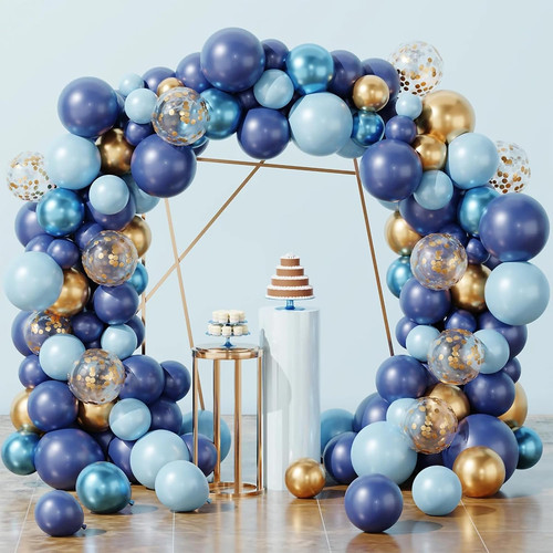 Arco palloncini blu 106 pezzi - blu,,