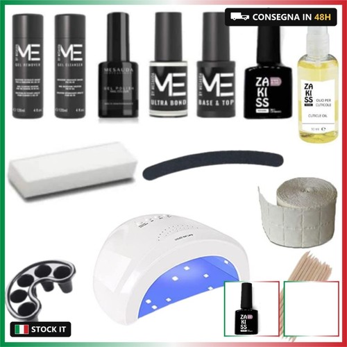 Kit semipermanente unghie - semipermanente,