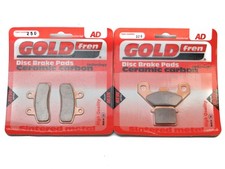 Pastiglie freno anteriori e