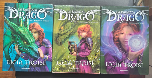 Ragazza drago albero di - drago-,