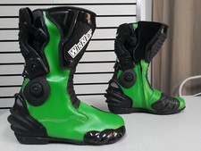 Stivali in Pelle da Moto da