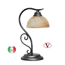 Lumetto-comodino-Ferro-Battuto