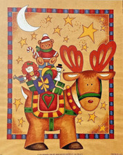 CARTONCINO  3D  RENNA