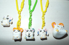 Hamtaro mini set criceti avventure portachiavi sorpresine HASBRO GIOCHI PREZIOSI