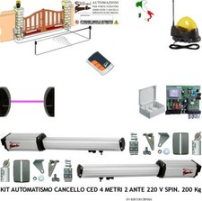 KIT CANCELLO ELETTRICO 2 MT 2