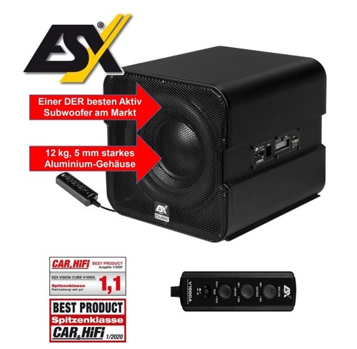 Esx 1600a subwoofer attivo - v-1600a,