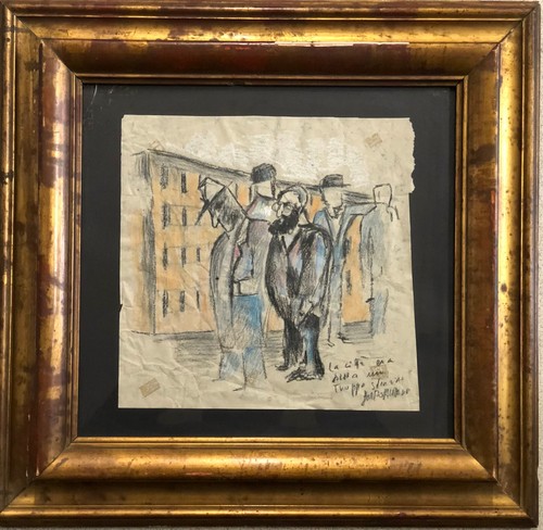 Vecchio disegno pastello - ,