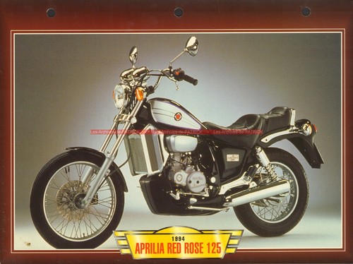 Aprilia 125 red rose - 125, 1994