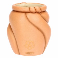 THUN SALDI - SCONTO 30 % # VASO TWIST ARANCIO - Piccolo  # NUOVO