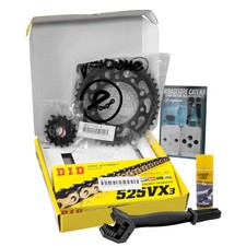 MF8637 Kit Trasmissione DID Yamaha Tracer 9 (2021-2024) Corona 45 Pignone 16