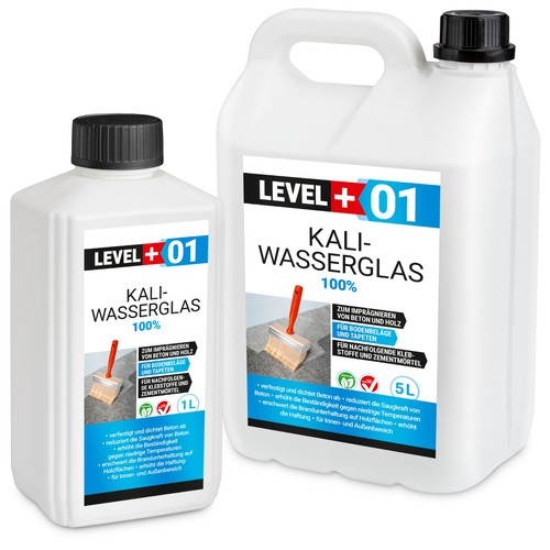 Vetro acqua potassio 20l - di, 1l-20l