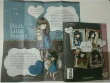 BAMBOLINA SANTORO GORJUSS PRIMA EDIZIONE HUSH LITTLE BUNNY ( MIRTILLO ROSSO )