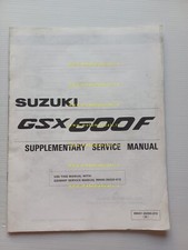 SUZUKI GSX 600 F 1990 VARIANTI